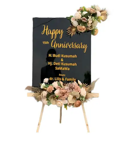 Papan Bunga Akrilik Boloagung